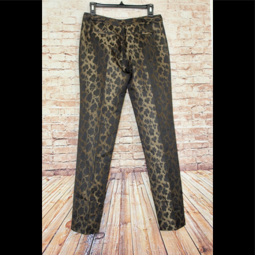 Elie Tahari | Cheetah Print Dress Pants - Picture 8 of 8
